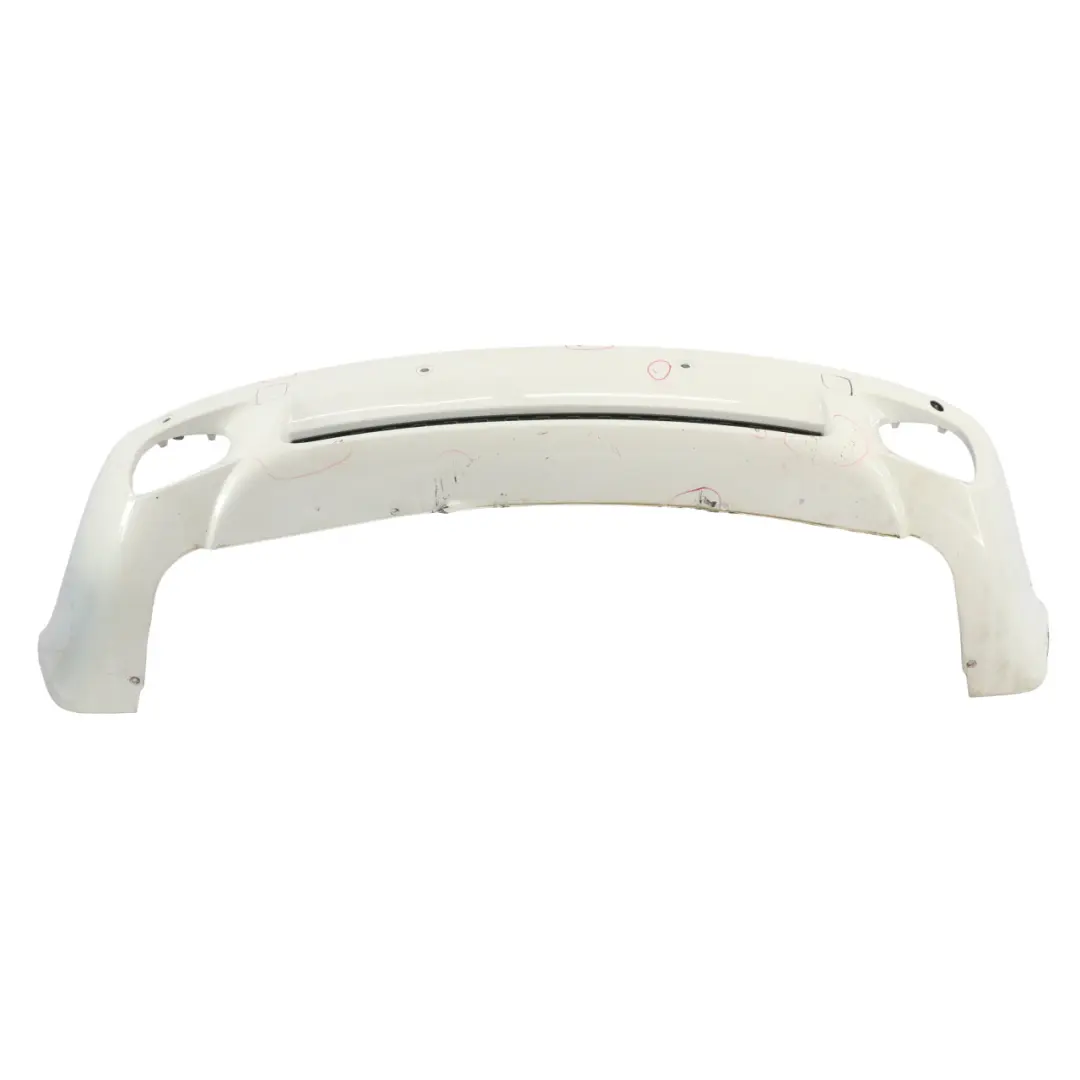 Bumper M Sport Trim Panel Alpinweiss Alpine White - 300 to BMW X5 E70 Rear with Part number 8037277 BMW X5 E70 Rear Bumper M Sport Trim Panel Alpinweiss Alpine White - 300 - SKU 8037277-AW - Part number 8037277