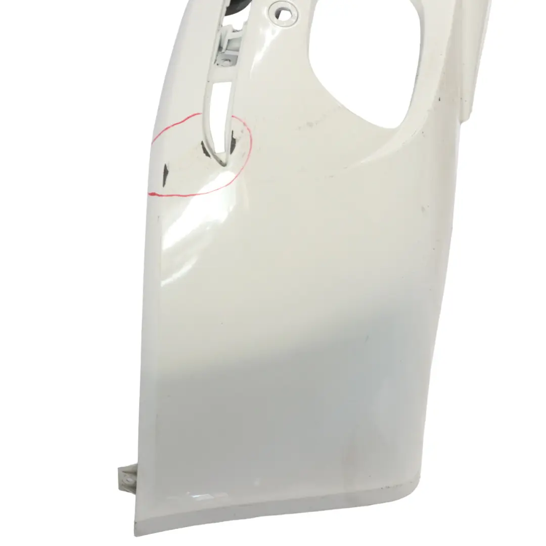 BMW X5 E70 Rear Bumper M Sport Trim Panel Alpinweiss Alpine White - 300 - SKU 8037277-AW - Part number 8037277