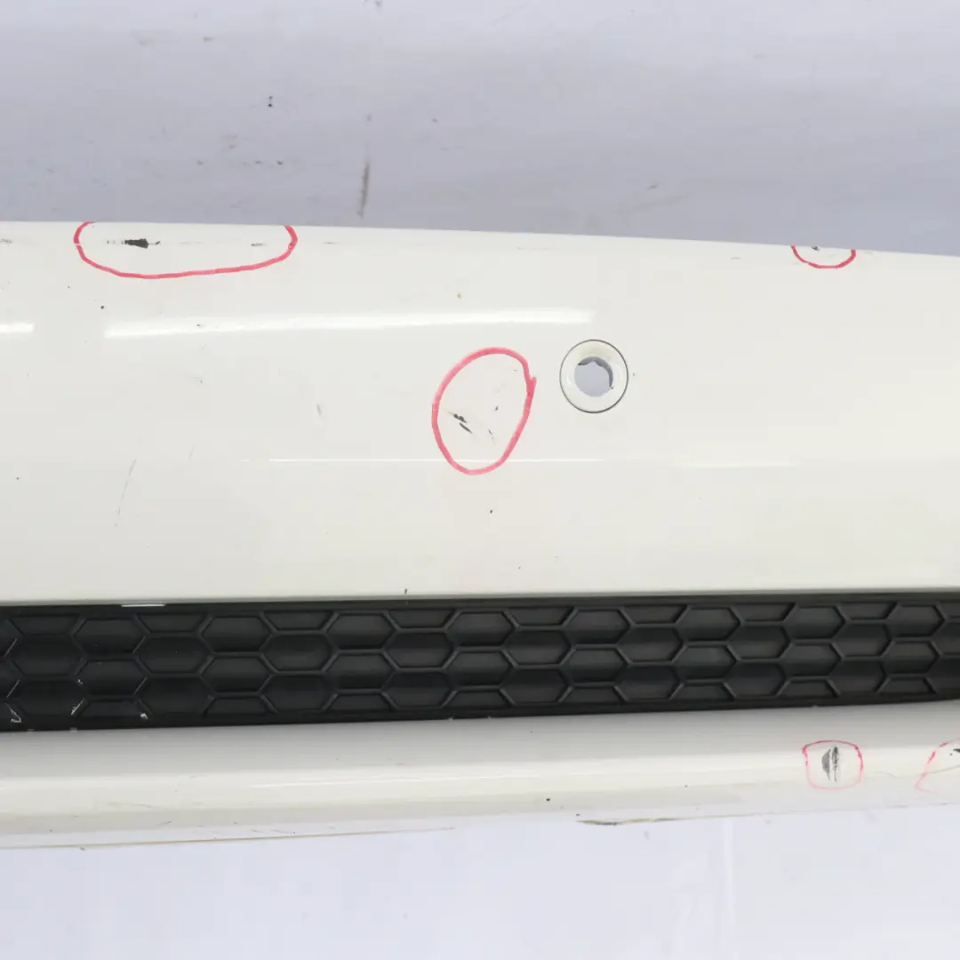 BMW X5 E70 Zderzak Tylny M-Pakiet Alpinweiss 3 Biały - 300 - SKU 8037277-AW - Numer Części 8037277