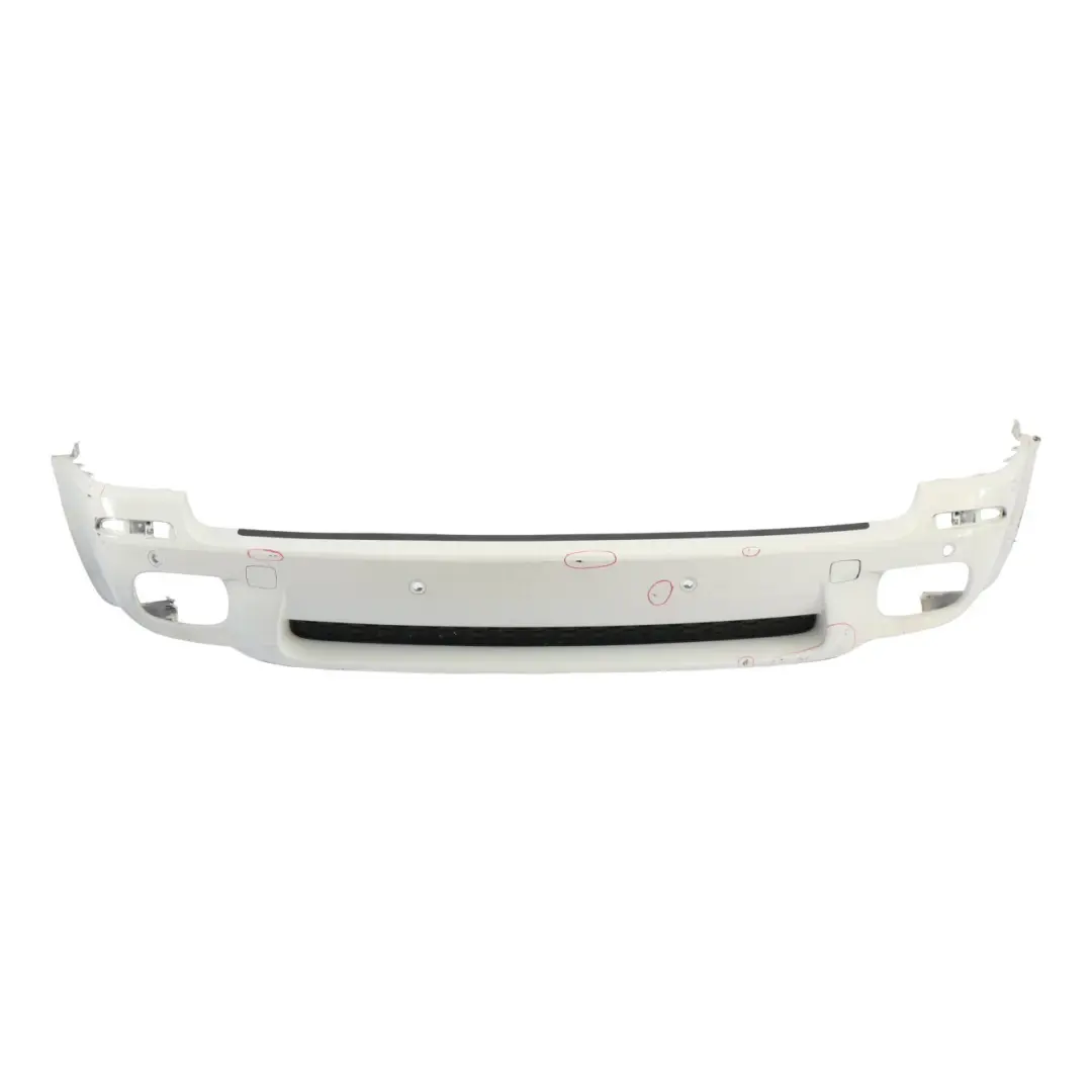 BMW X5 E70 Rear Bumper M Sport Trim Panel Alpinweiss Alpine White - 300 - SKU 8037277-AW - Part number 8037277