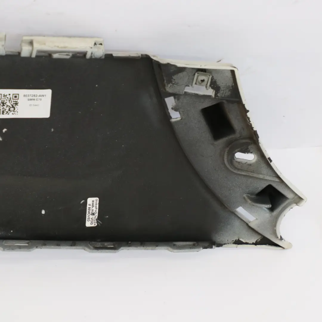 Pare-chocs arrière BMW X5 E70 M Sport Panneau latéral droit Alpinweiss - 300 pour à propos du numéro de pièce 8037282 Pare-chocs arrière BMW X5 E70 M Sport Panneau latéral droit Alpinweiss - 300 - SKU 8037282-AW1 - Numéro de pièce 8037282