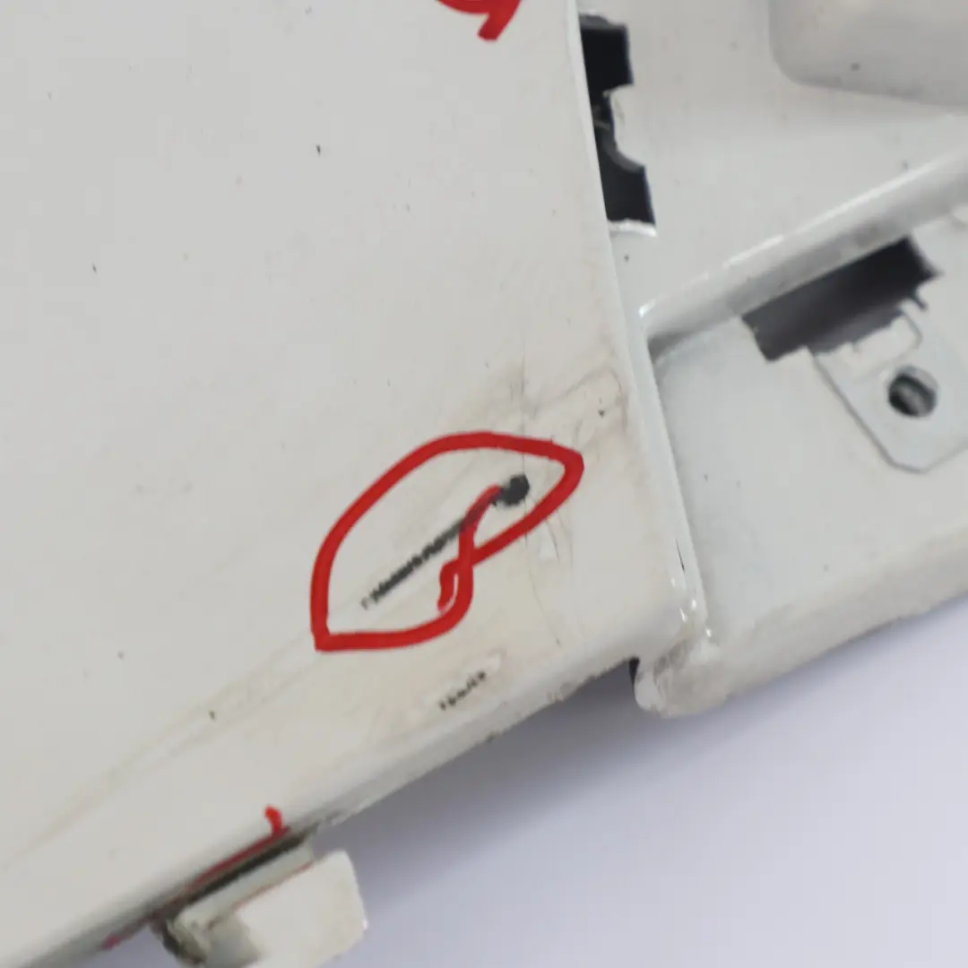 Rear Bumper BMW X5 E70 M Sport Right O/S Lateral Trim Panel Alpine White - 300 - SKU 8037282-AW1 - Part number 8037282