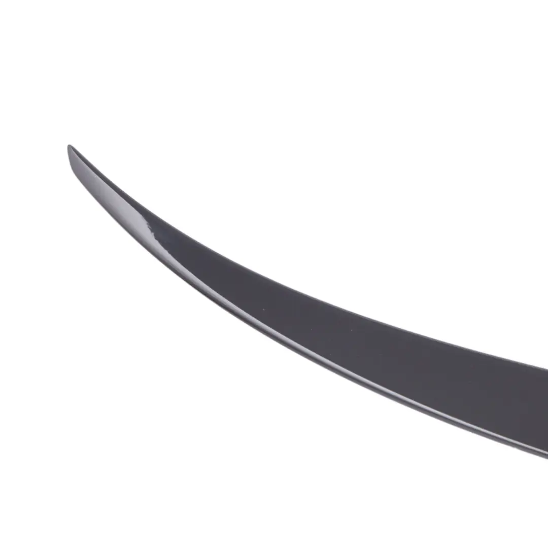 BMW F10 520d Sedan M Sport Rear Trunk Lid Spoiler Trim Schwarz 2 Black - 668 - SKU 8049268-SCH - Part number 8049268