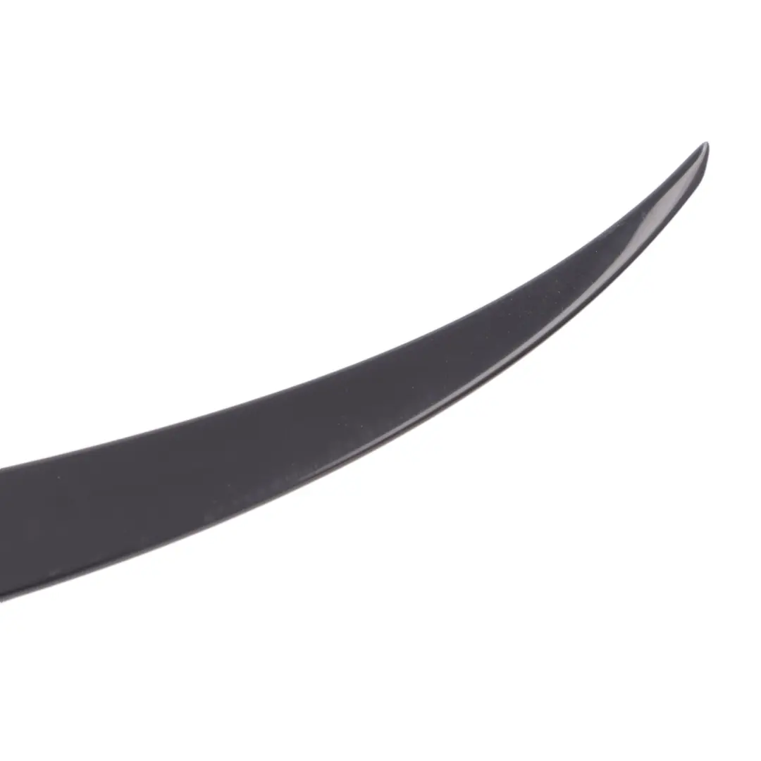 Trunk Lid Spoiler Trim Schwarz 2 Black - 668 to BMW F10 520d Sedan M Sport Rear with Part number 8049268 BMW F10 520d Sedan M Sport Rear Trunk Lid Spoiler Trim Schwarz 2 Black - 668 - SKU 8049268-SCH - Part number 8049268
