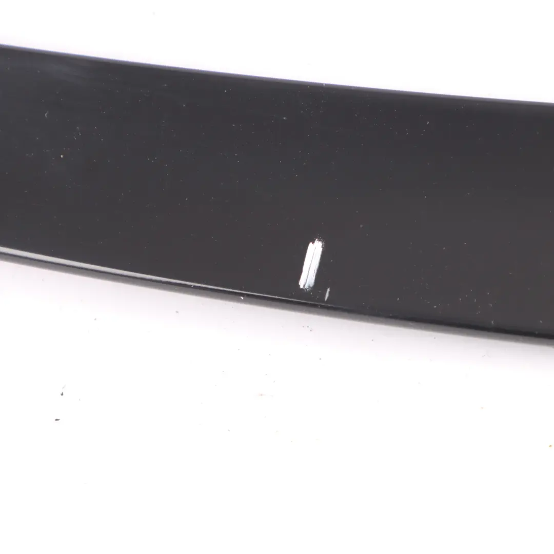 Trunk Lid Spoiler Trim Schwarz 2 Black - 668 to BMW F10 520d Sedan M Sport Rear with Part number 8049268 BMW F10 520d Sedan M Sport Rear Trunk Lid Spoiler Trim Schwarz 2 Black - 668 - SKU 8049268-SCH - Part number 8049268
