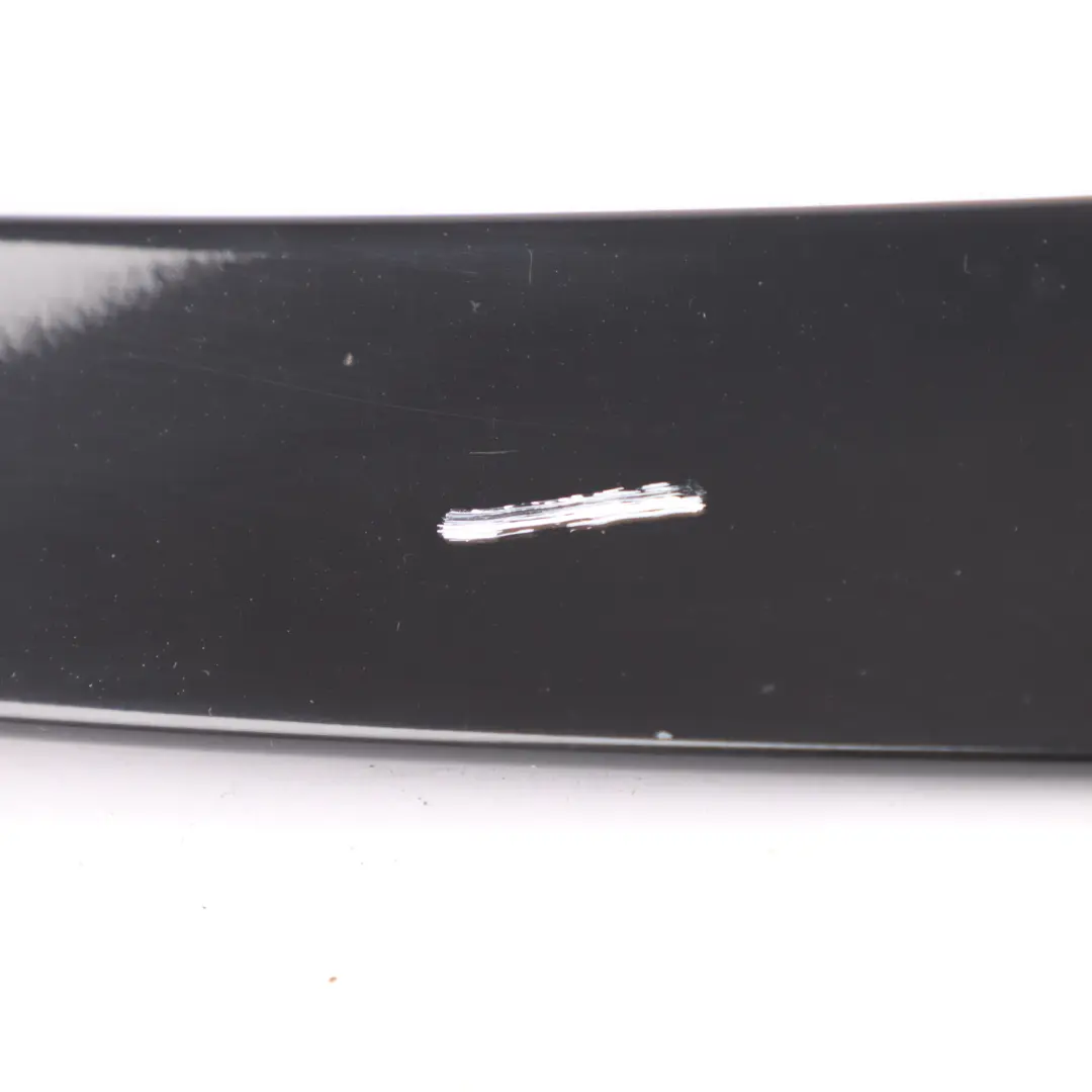Trunk Lid Spoiler Trim Schwarz 2 Black - 668 to BMW F10 520d Sedan M Sport Rear with Part number 8049268 BMW F10 520d Sedan M Sport Rear Trunk Lid Spoiler Trim Schwarz 2 Black - 668 - SKU 8049268-SCH - Part number 8049268
