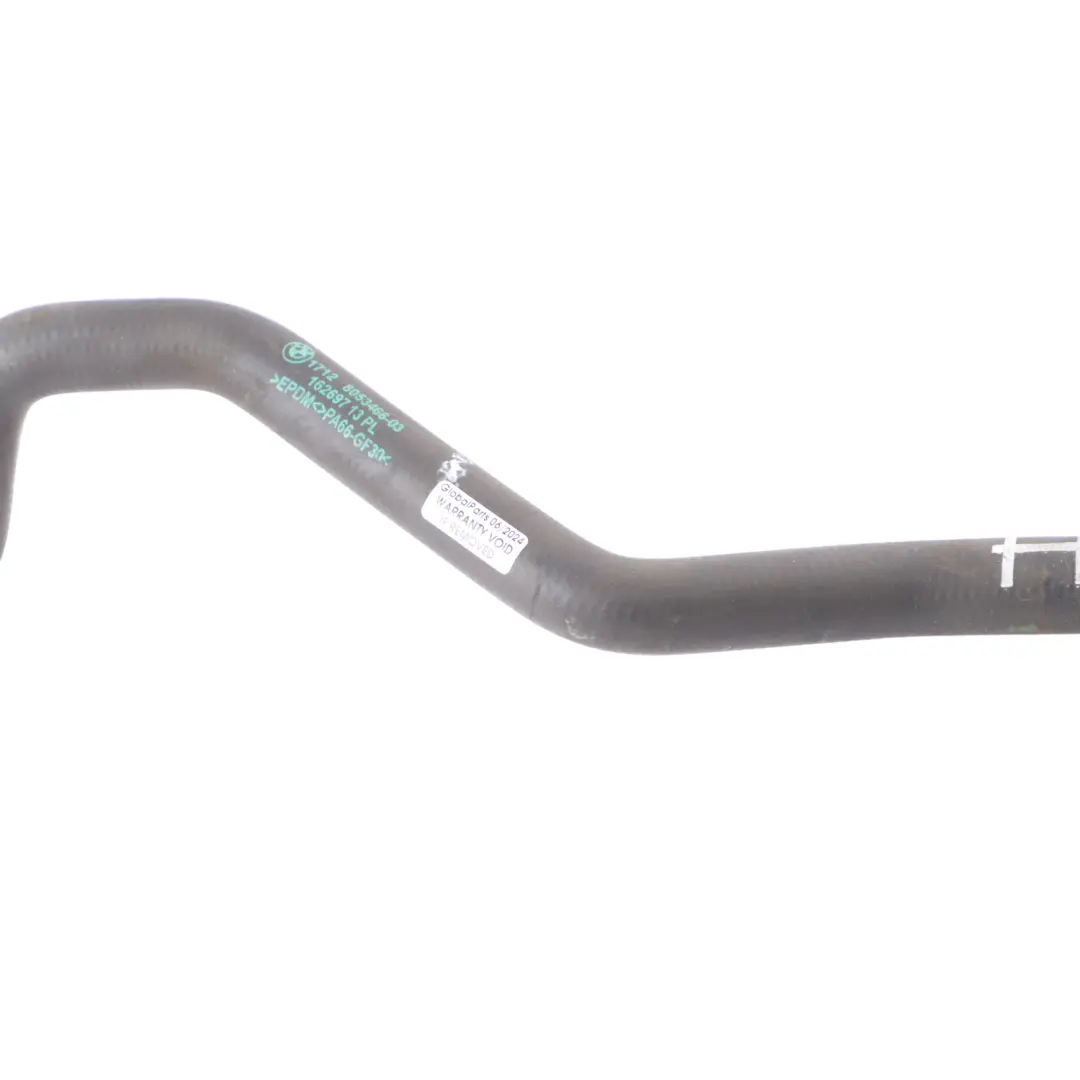 BMW X3 F97 X4 F98 Manguera refrigerante Carga agua Tubo de refrigeración - SKU 8053466 - Número de pieza 8053466