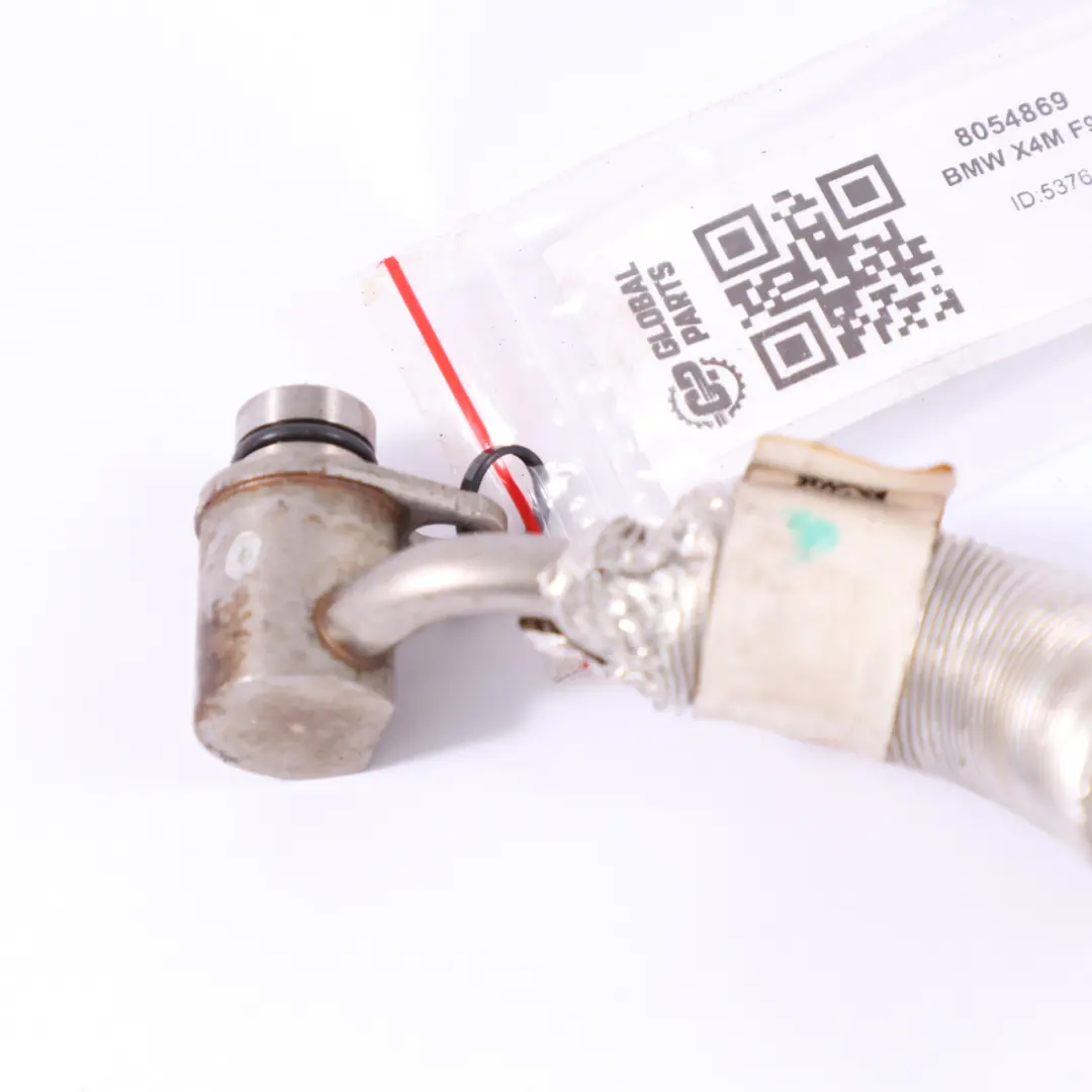Oil Pipe BMW X3M F97 X4M F98 Petrol S58 Turbocharger Oil Supply Cyl. 4-6 to with Part number 8054869 Oil Pipe BMW X3M F97 X4M F98 Petrol S58 Turbocharger Oil Supply Cyl. 4-6 - SKU 8054869 - Part number 8054869