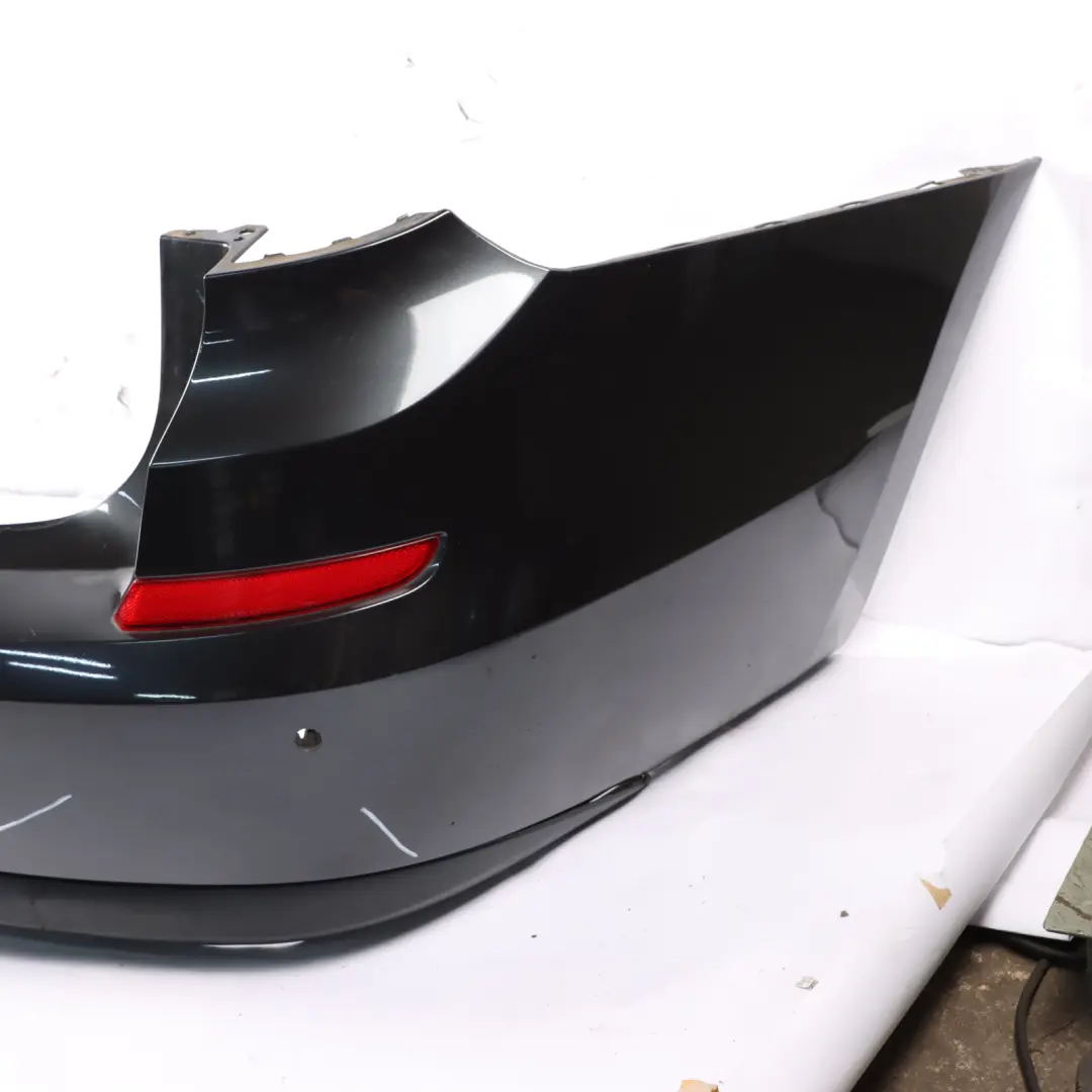 Bumper Rear BMW F07 M Sport Complete Trim Panel Sophistograu Brillanteffekt A52 to with Part number 8055055 Bumper Rear BMW F07 M Sport Complete Trim Panel Sophistograu Brillanteffekt A52 - SKU 8055055-SBR - Part number 8055055