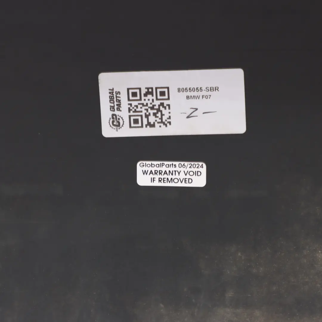 Bumper Rear BMW F07 M Sport Complete Trim Panel Sophistograu Brillanteffekt A52 to with Part number 8055055 Bumper Rear BMW F07 M Sport Complete Trim Panel Sophistograu Brillanteffekt A52 - SKU 8055055-SBR - Part number 8055055
