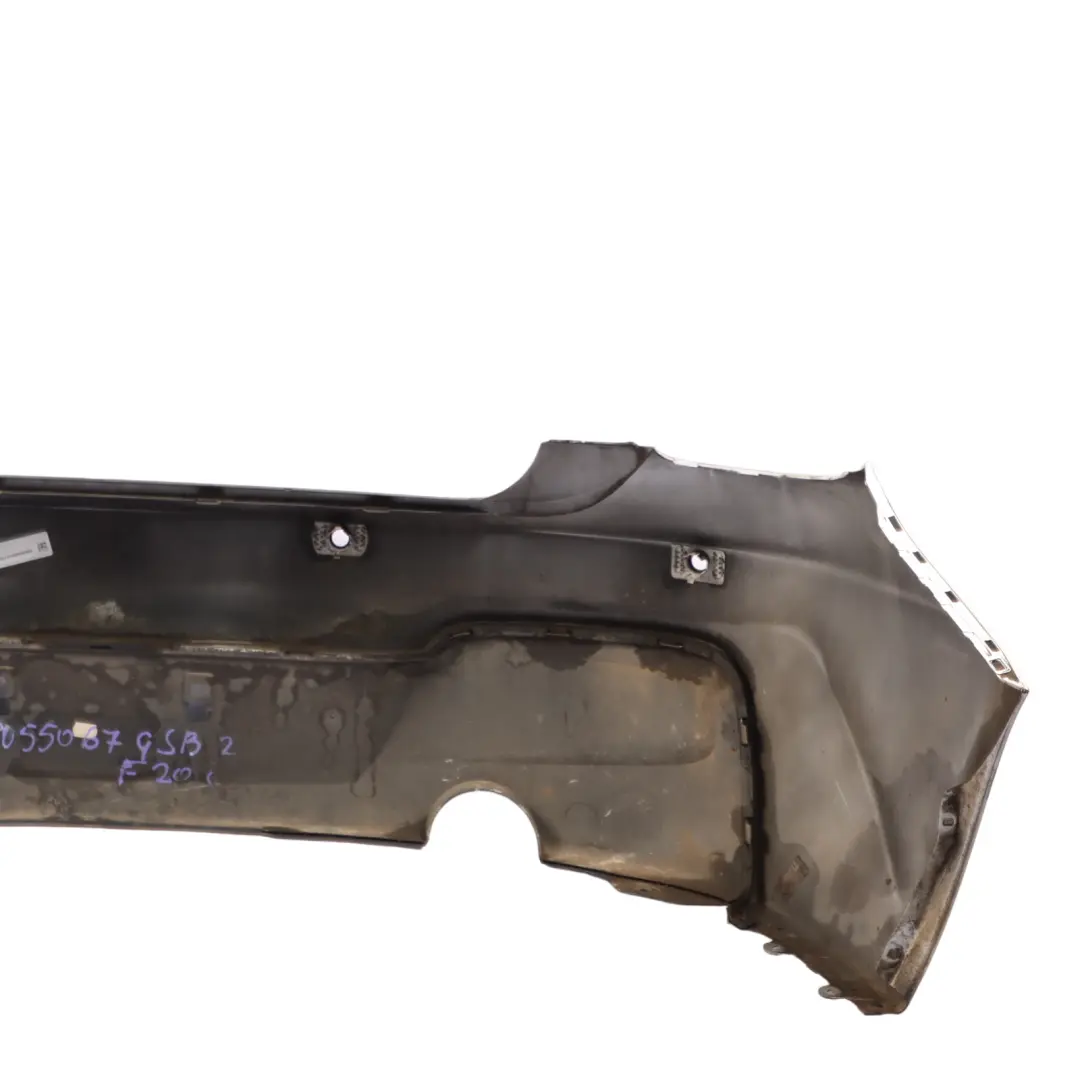 Bumper Trim Panel Glacier Silber Silver Metallic - A83 to BMW F20 F21 M Sport Rear with Part number 8055067 BMW F20 F21 M Sport Rear Bumper Trim Panel Glacier Silber Silver Metallic - A83 - SKU 8055067-GSB2 - Part number 8055067