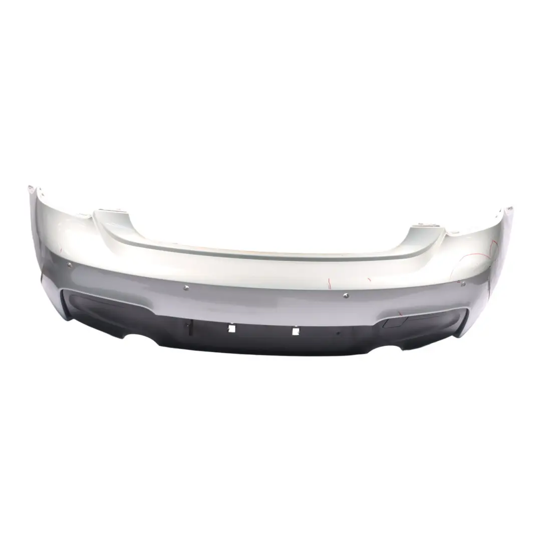 BMW F20 F21 M Sport Zderzak Tylny Tył Glacier Silber Silver Metallic - A83 - SKU 8055067-GSB2 - Numer Części 8055067