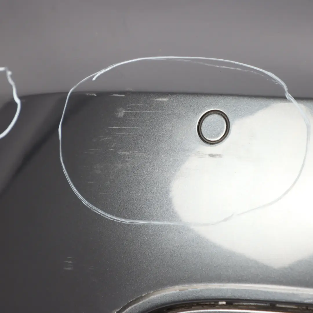 Bumper BMW F20 F21 M Sport Trim Panel PDC Mineralgrau Grey Metallic - B39 to Rear with Part number 8055067 Rear Bumper BMW F20 F21 M Sport Trim Panel PDC Mineralgrau Grey Metallic - B39 - SKU 8055067-MG1 - Part number 8055067