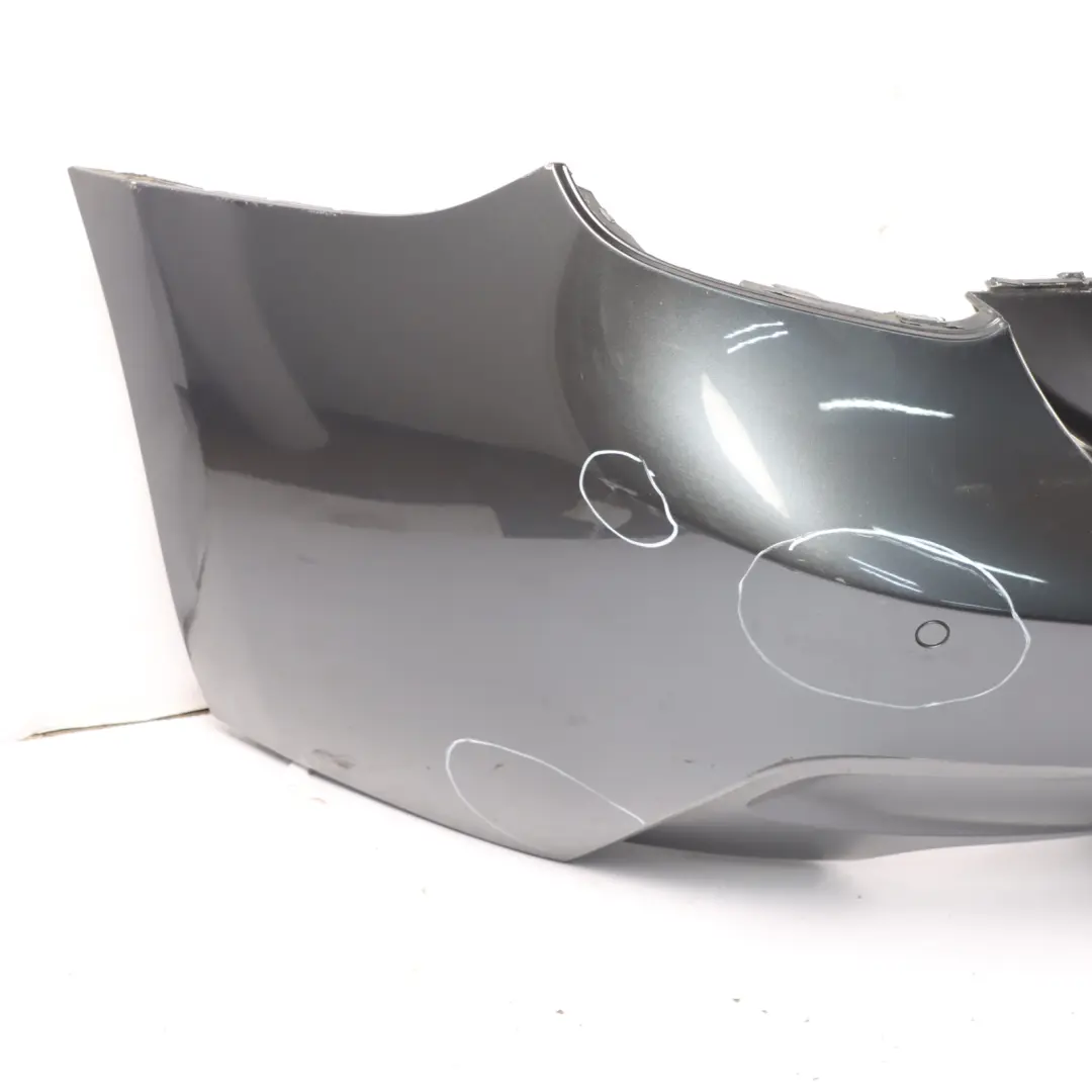 Bumper BMW F20 F21 M Sport Trim Panel PDC Mineralgrau Grey Metallic - B39 to Rear with Part number 8055067 Rear Bumper BMW F20 F21 M Sport Trim Panel PDC Mineralgrau Grey Metallic - B39 - SKU 8055067-MG1 - Part number 8055067