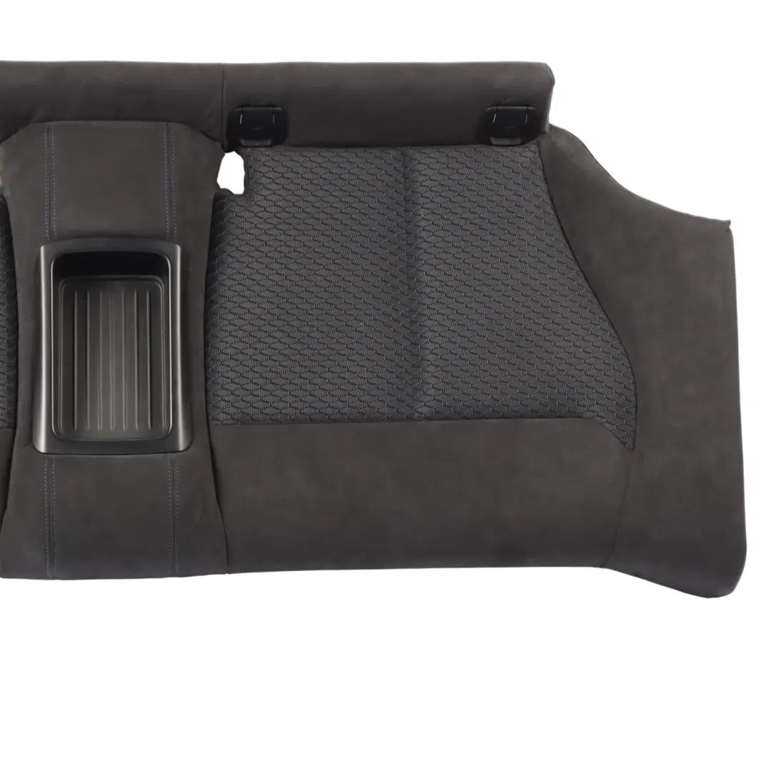 Asiento Trasero Tela Hexagon Alcantara Azul Antracita Acentos para BMW F21 F22 con número de pieza 8055227 BMW F21 F22 Asiento Trasero Tela Hexagon Alcantara Azul Antracita Acentos - SKU 8055227 - Número de pieza 8055227