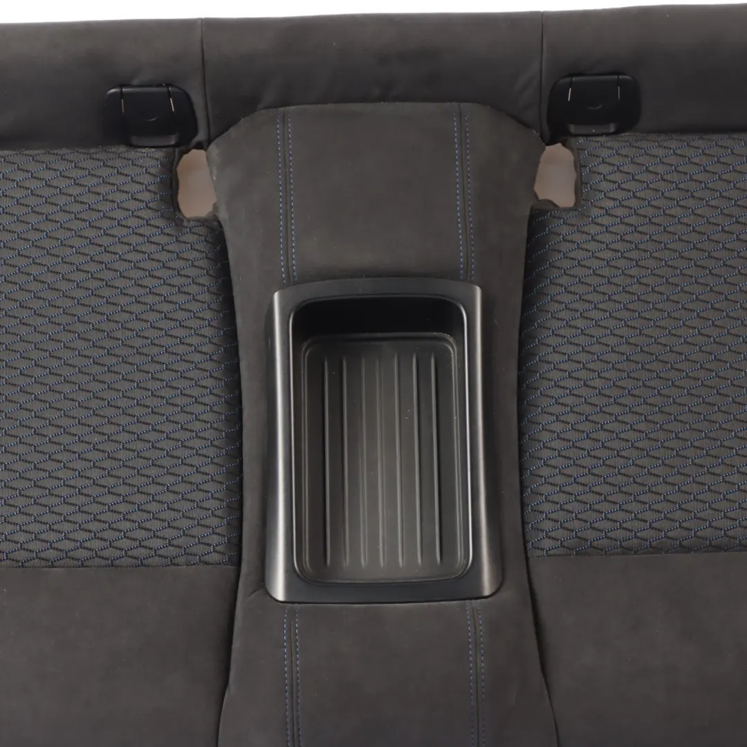  Siège Arrière BMW F21 F22 En Tissu Hexagonal Alcantara Accents Bleus Anthracite - SKU 8055227 - Numéro de pièce 8055227
