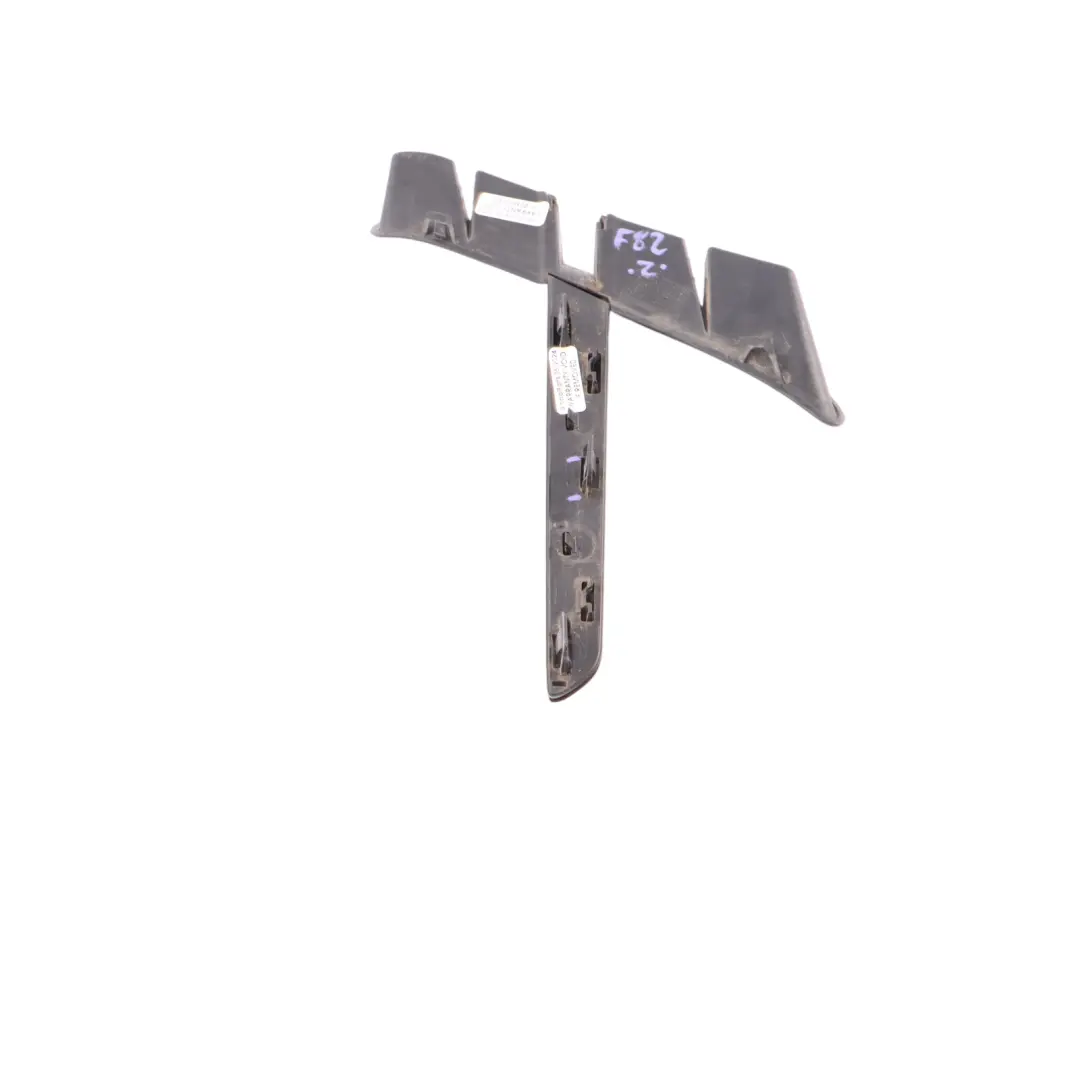 Duct Emblem Ornamental Grille Fender Black Left N/S to BMW F82 F83 M4 Air with Part number 8058779 BMW F82 F83 M4 Air Duct Emblem Ornamental Grille Fender Black Left N/S - SKU 8058779 - Part number 8058779