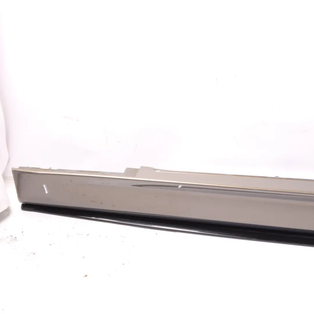 BMW F30 F31 Side Skirt M Sport Sill Strip Left N/S Champagne Quartz Metallic X08 - SKU 8056579-CHQ - Part number 8056579