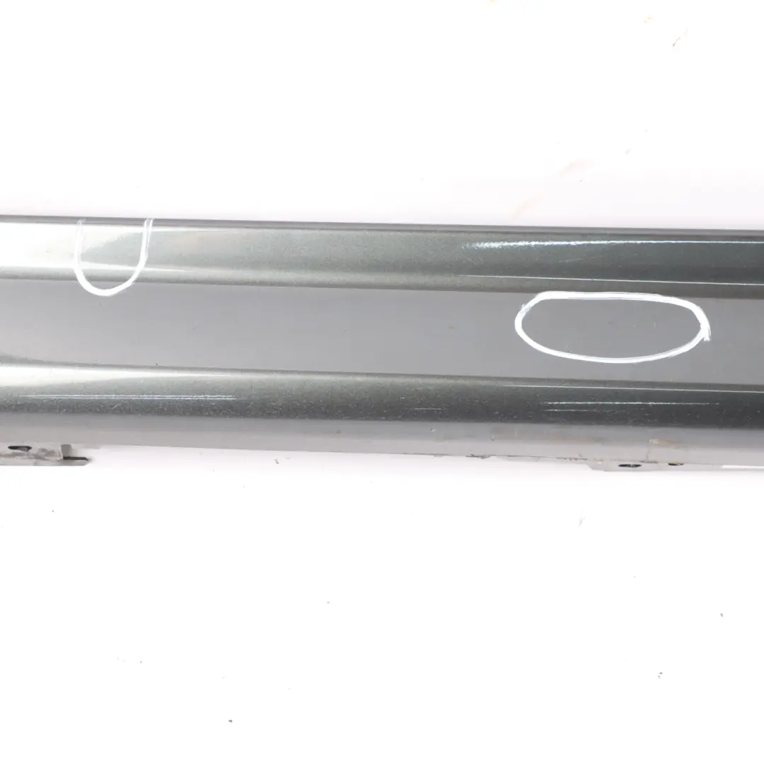 BMW F30 F31 Side Skirt M Sport Sill Strip Left N/S Mineral Grey Metallic - B39 - SKU 8056579-MG1 - Part number 8056579