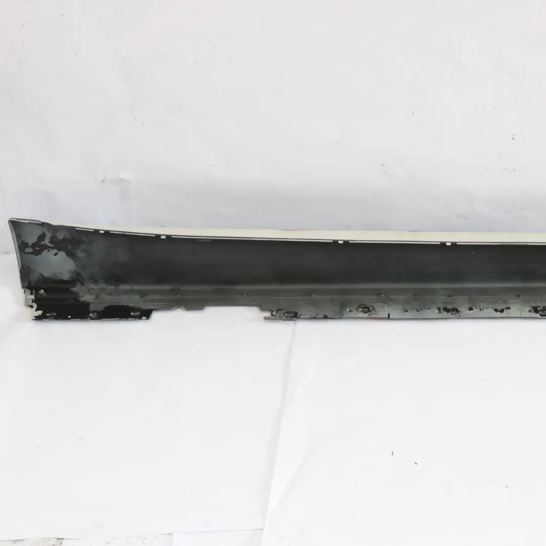 BMW F30 F31 M Sport Striscia davanzale Gonna laterale sinistra Mineralweiss A96 - SKU 8056579-MW - Numero di parte 8056579