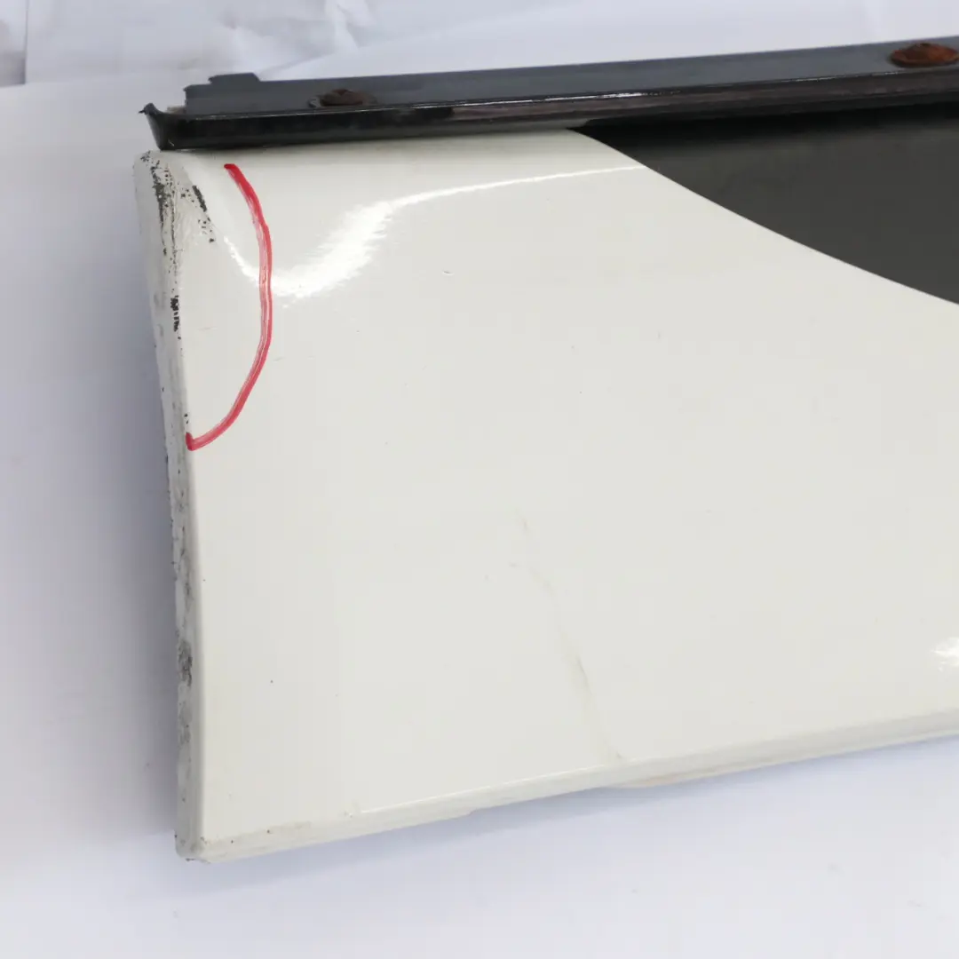 Sill Strip Side Skirt Left N/S Mineralweiss White - A96 to BMW F30 F31 M Sport with Part number 8056579 BMW F30 F31 M Sport Sill Strip Side Skirt Left N/S Mineralweiss White - A96 - SKU 8056579-MW - Part number 8056579