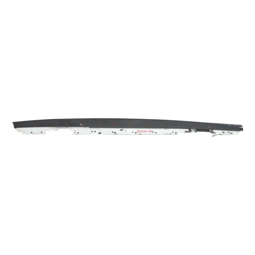  Side Skirt BMW F30 F31 M Sport Sill Strip Right O/S Mineralweiss White - A96 - SKU 8056580-MW - Part number 8056580