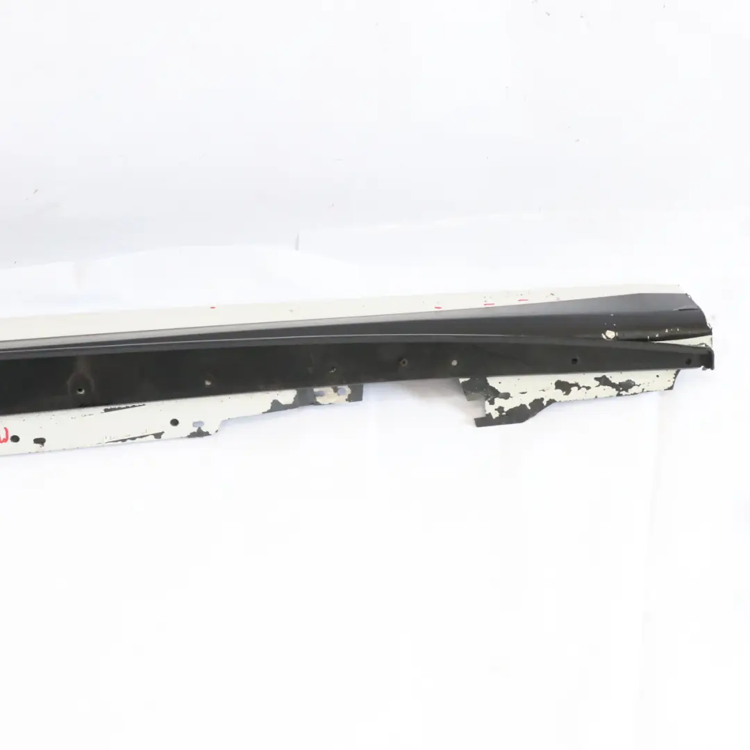  Side Skirt BMW F30 F31 M Sport Sill Strip Right O/S Mineralweiss White - A96 - SKU 8056580-MW - Part number 8056580
