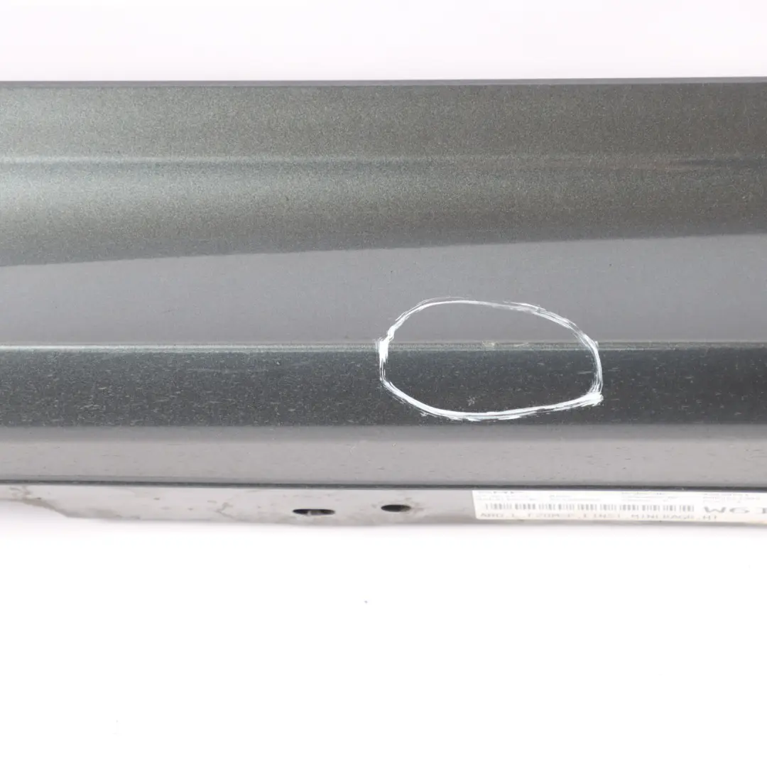 Side Skirt M Sport Sill Strip Left N/S Mineralgrau Grey Metallic - B39 to BMW F20 with Part number 8056815 BMW F20 Side Skirt M Sport Sill Strip Left N/S Mineralgrau Grey Metallic - B39 - SKU 8056815-MG - Part number 8056815