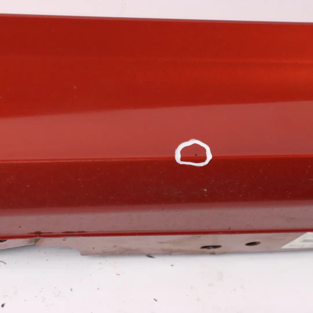 BMW F20 Side Skirt M Sport Sill Strip Left N/S Sunset Orange Metallic - C1X - SKU 8056815-SOR - Part number 8056815