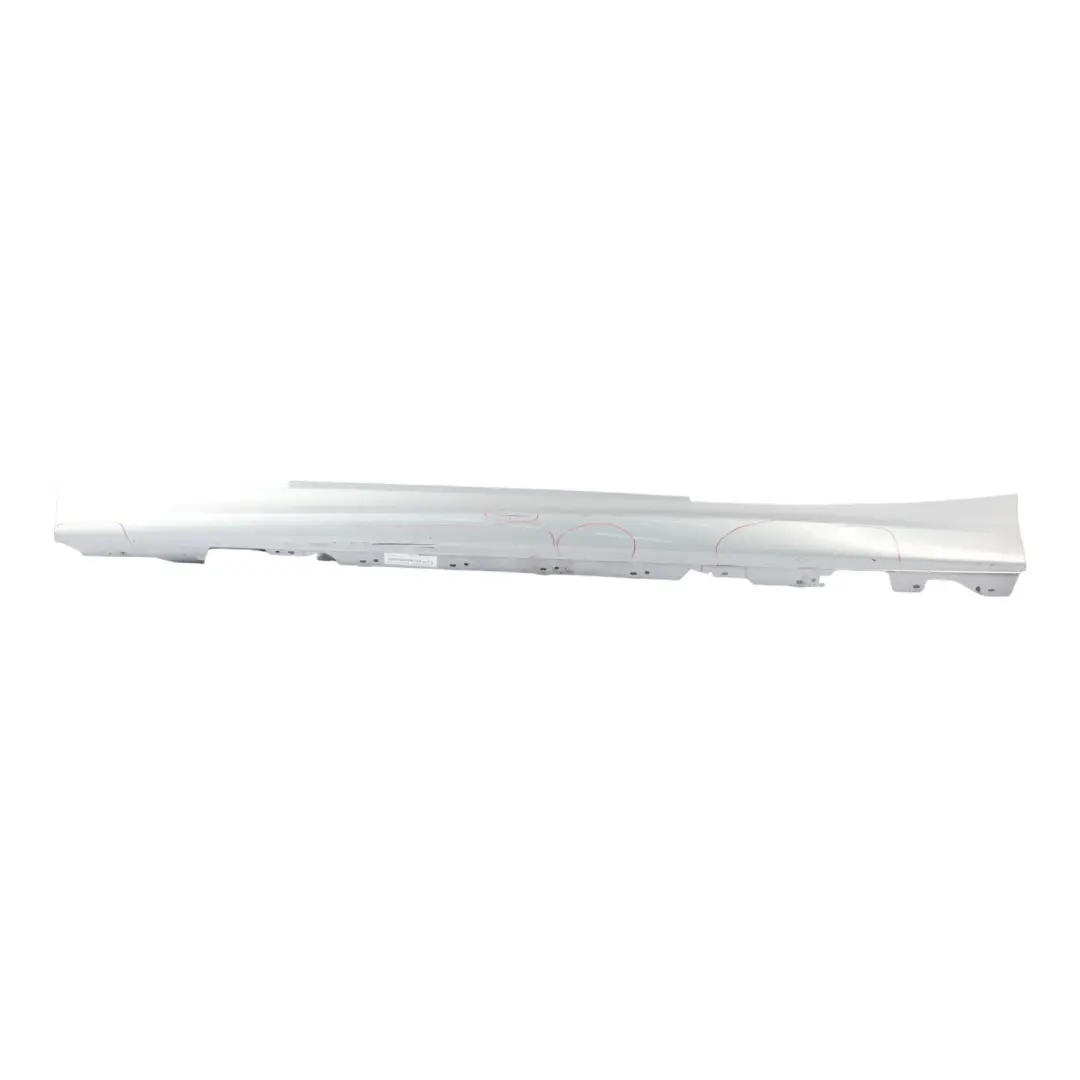 Sill Strip Side Skirt Left N/S Glacier Silber Silver - A83 to BMW F21 F22 M Sport with Part number 8056817 BMW F21 F22 M Sport Sill Strip Side Skirt Left N/S Glacier Silber Silver - A83 - SKU 8056817-GSB - Part number 8056817