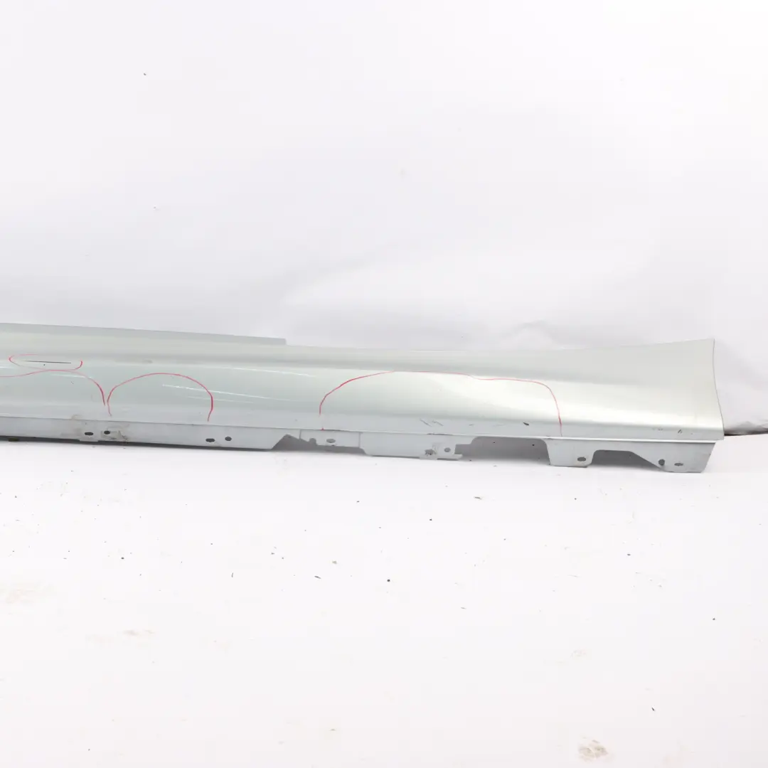 Sill Strip Side Skirt Left N/S Glacier Silber Silver - A83 to BMW F21 F22 M Sport with Part number 8056817 BMW F21 F22 M Sport Sill Strip Side Skirt Left N/S Glacier Silber Silver - A83 - SKU 8056817-GSB - Part number 8056817