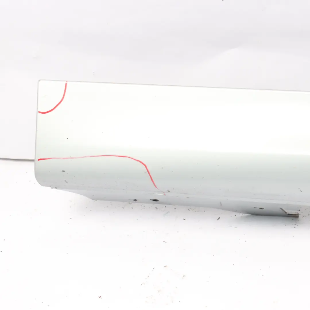 Sill Strip Side Skirt Left N/S Glacier Silber Silver - A83 to BMW F21 F22 M Sport with Part number 8056817 BMW F21 F22 M Sport Sill Strip Side Skirt Left N/S Glacier Silber Silver - A83 - SKU 8056817-GSB - Part number 8056817