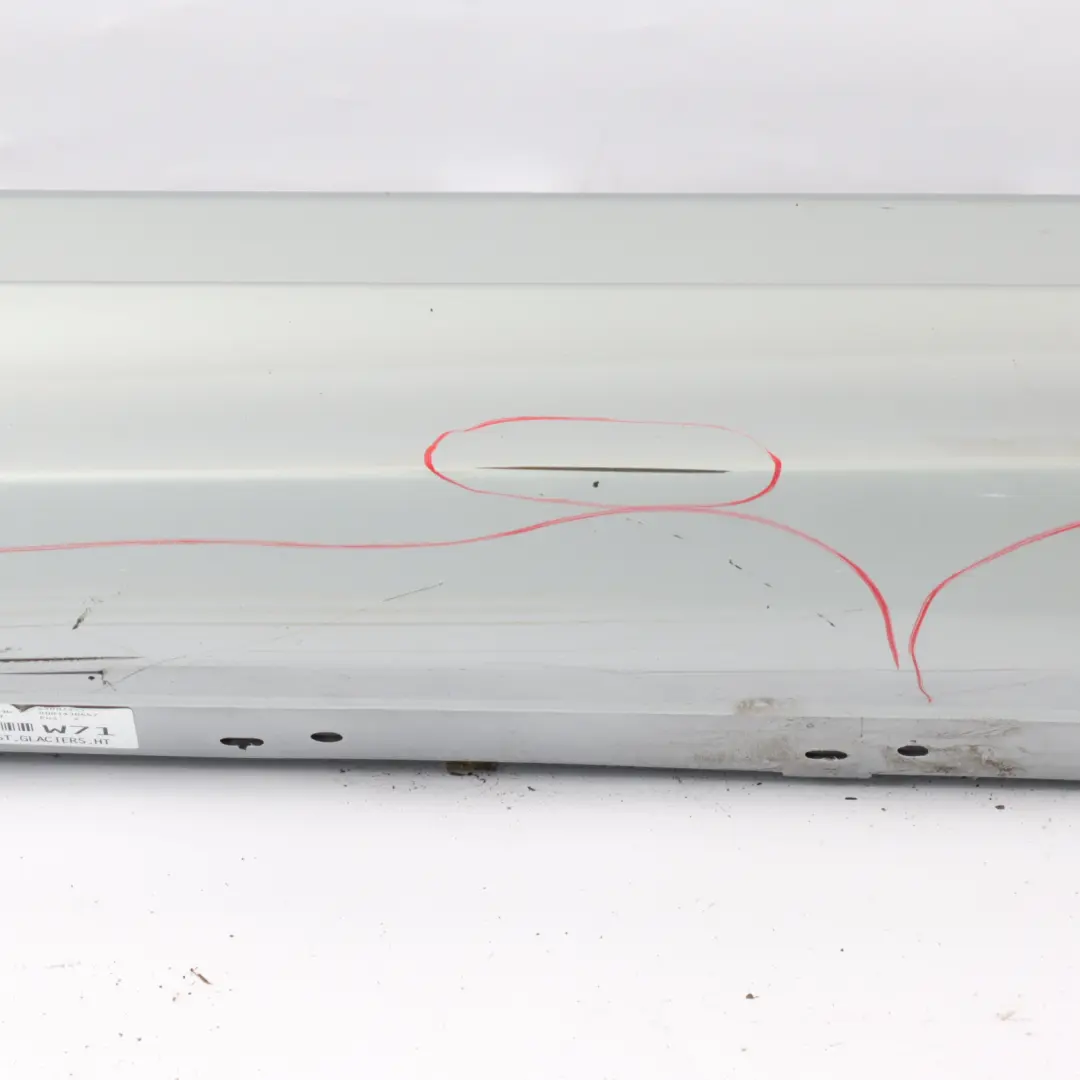 Sill Strip Side Skirt Left N/S Glacier Silber Silver - A83 to BMW F21 F22 M Sport with Part number 8056817 BMW F21 F22 M Sport Sill Strip Side Skirt Left N/S Glacier Silber Silver - A83 - SKU 8056817-GSB - Part number 8056817
