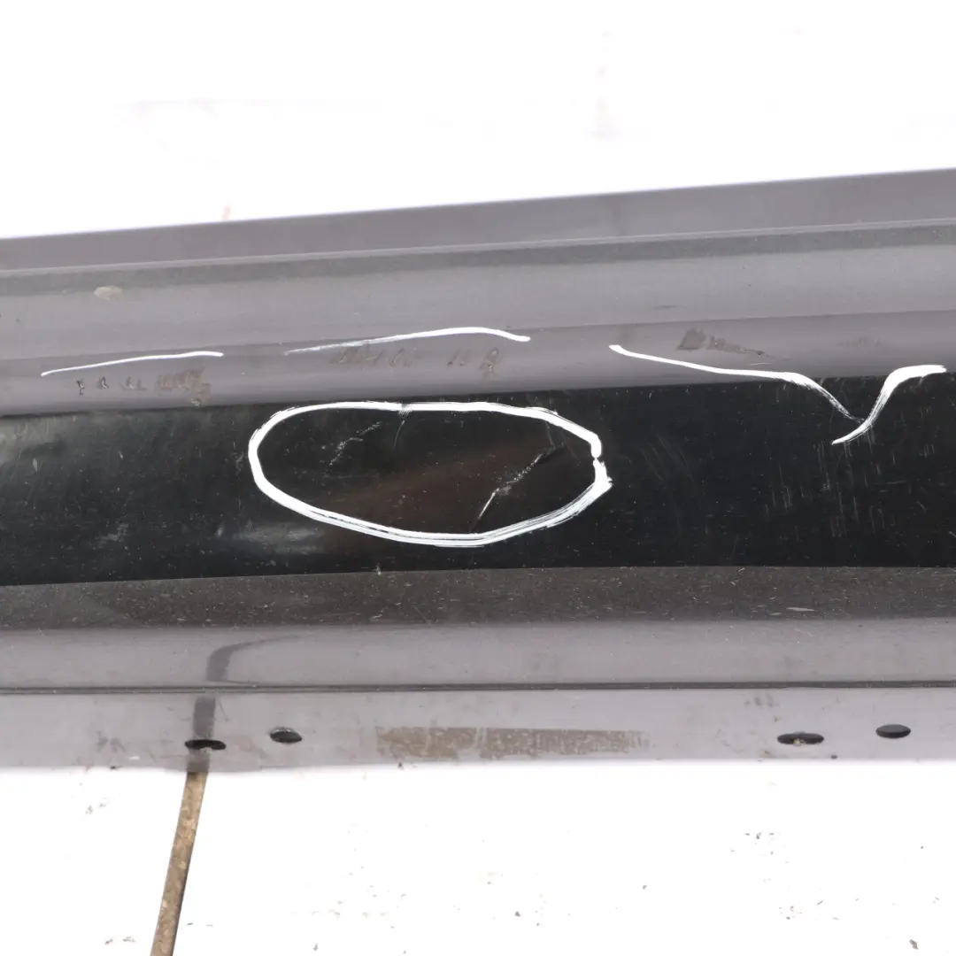 BMW F21 F22 M Sport Sill Strip Side Skirt Left N/S Mineralgrau Grey Metallic B39 - SKU 8056817-MG - Part number 8056817