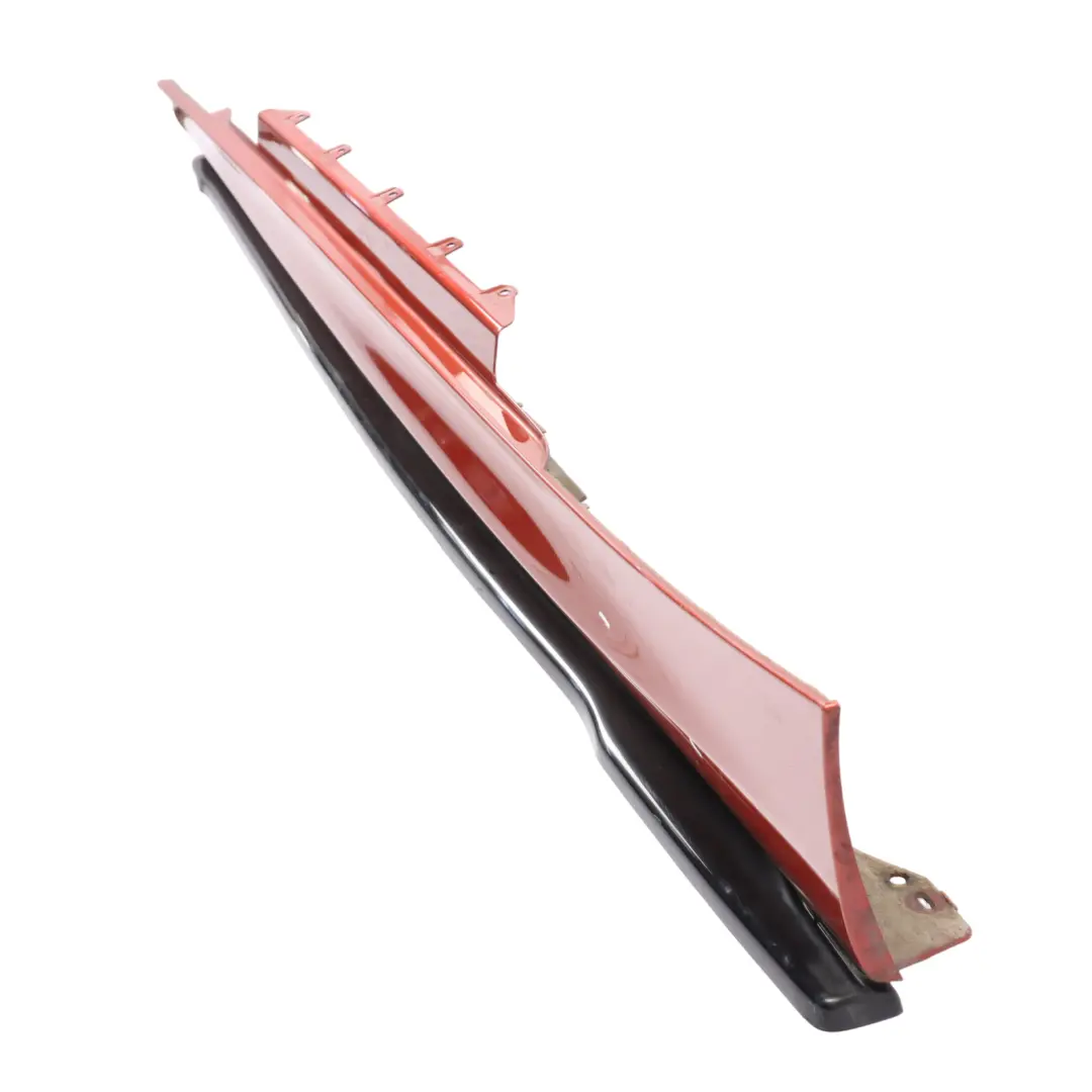 BMW F21 F22 Side Skirt Left N/S Sill Strip Sunset Orange Metallic - C1X - SKU 8056817-SOR - Part number 8056817