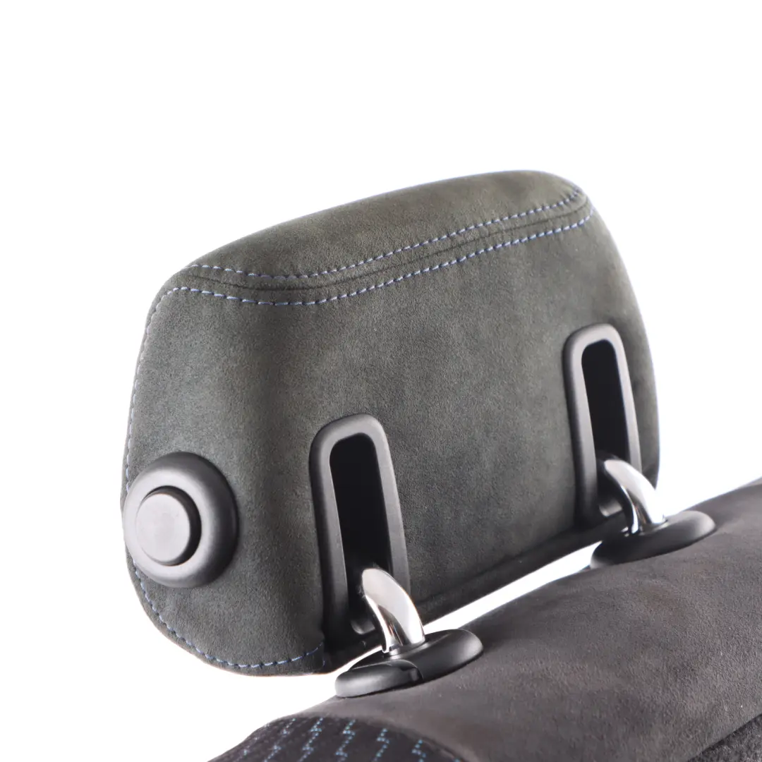 Right O/S Backrest Cover Cloth Fabric Alcantara Anthracite to BMW F22 Rear Seat with Part number 8057952 BMW F22 Rear Seat Right O/S Backrest Cover Cloth Fabric Alcantara Anthracite - SKU 8057952 - Part number 8057952