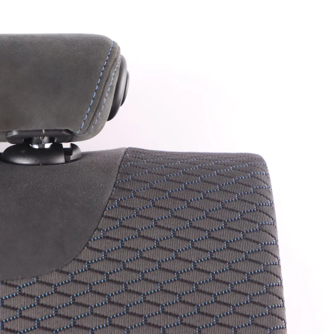 Right O/S Backrest Cover Cloth Fabric Alcantara Anthracite to BMW F22 Rear Seat with Part number 8057952 BMW F22 Rear Seat Right O/S Backrest Cover Cloth Fabric Alcantara Anthracite - SKU 8057952 - Part number 8057952