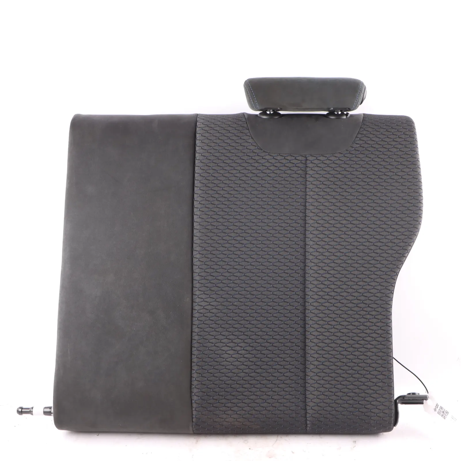 BMW F22 Asiento Trasero Izquierdo Funda Respaldo Tela Alcantara Antracita