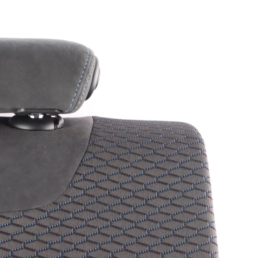 Left N/S Backrest Cover Cloth Fabric Alcantara Anthracite to BMW F22 Rear Seat with Part number 8057954 BMW F22 Rear Seat Left N/S Backrest Cover Cloth Fabric Alcantara Anthracite - SKU 8057954 - Part number 8057954