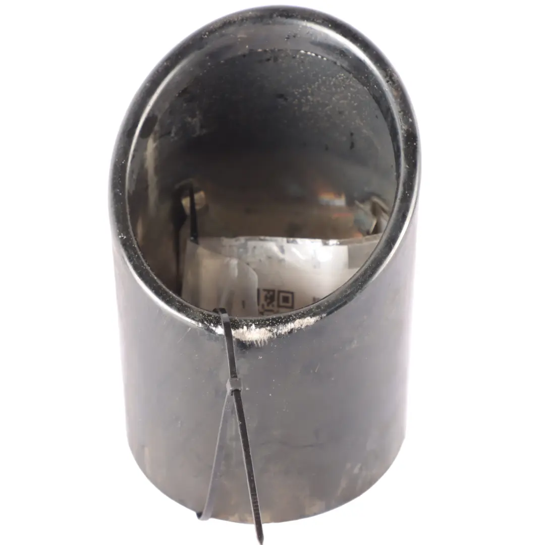 Exhaust Tailpipe Black Chrome Tip to BMW X3 F01 F97 X4 F02 F98 Rear with Part number 8058651 BMW X3 F01 F97 X4 F02 F98 Rear Exhaust Tailpipe Black Chrome Tip - SKU 8058651 - Part number 8058651