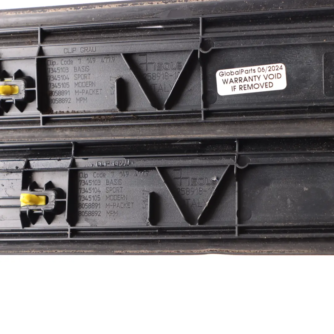 Strip Panel Entrance Front Left Right N/O/S Trim M Sport Set 8058891 to BMW F23 with Part number 8060730 BMW F23 Strip Panel Entrance Front Left Right N/O/S Trim M Sport Set 8058891 - SKU 8060730-1 - Part number 8060730