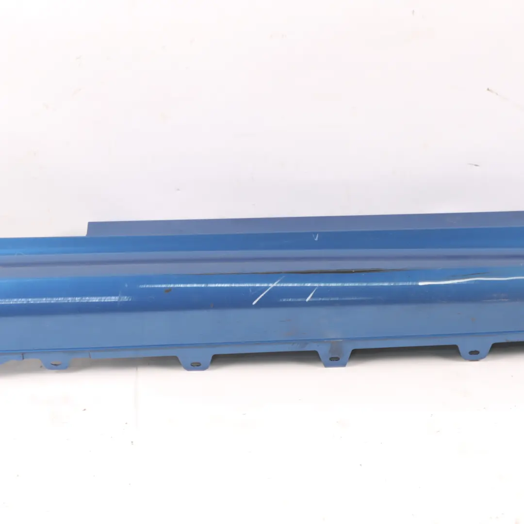 BMW F32 F33 Side Skirt M Sport Sill Strip Right O/S Estorilblau Metallic - B45 - SKU 8060848-EB - Part number 8060848