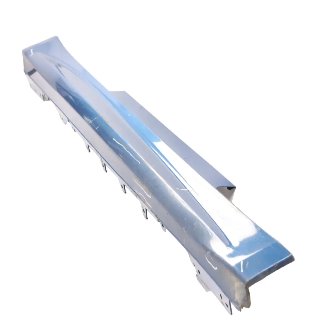 Side Skirt M Sport Sill Strip Right O/S Estorilblau Metallic - B45 to BMW F32 F33 with Part number 8060848 BMW F32 F33 Side Skirt M Sport Sill Strip Right O/S Estorilblau Metallic - B45 - SKU 8060848-EB - Part number 8060848