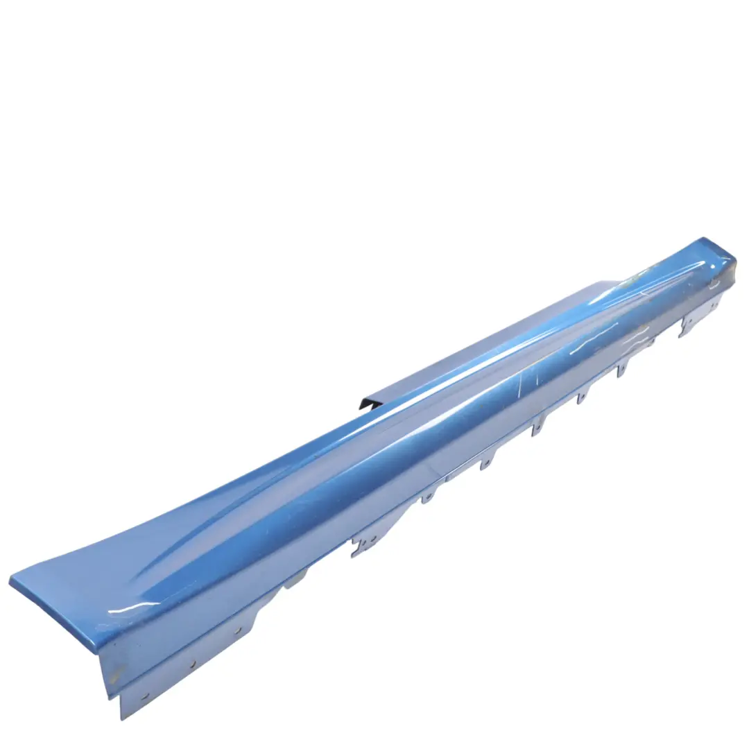 Side Skirt M Sport Sill Strip Right O/S Estorilblau Metallic - B45 to BMW F32 F33 with Part number 8060848 BMW F32 F33 Side Skirt M Sport Sill Strip Right O/S Estorilblau Metallic - B45 - SKU 8060848-EB - Part number 8060848