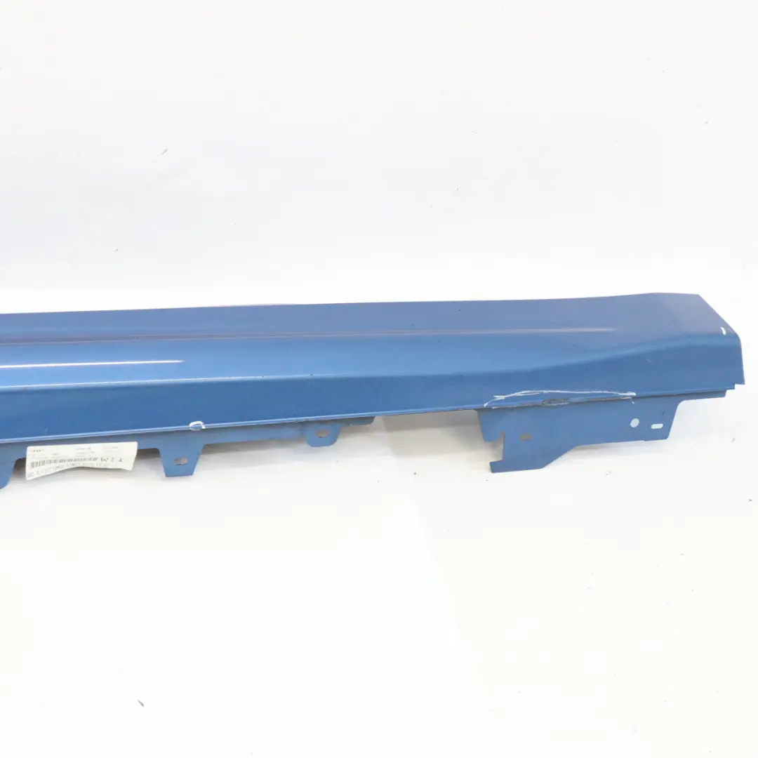 BMW F32 F33 Seitenschweller M Sport Schwellerleiste Rechts Estoril Blau - B45 - SKU 8060848-EB2 - Teilenummer 8060848