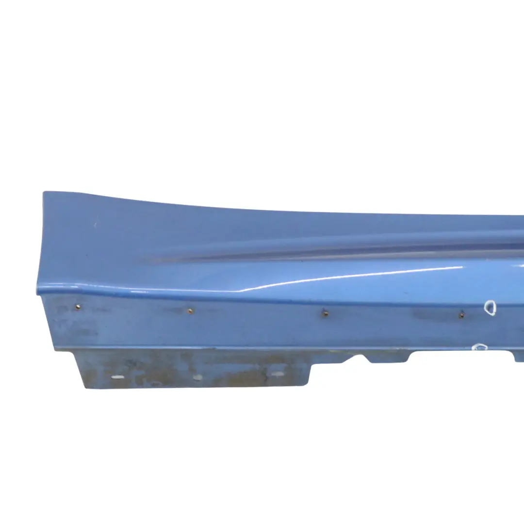 BMW F32 F33 Side Skirt M Sport Sill Strip Right O/S Estoril Blue Metallic B45 - SKU 8060848-EB3 - Part number 8060848