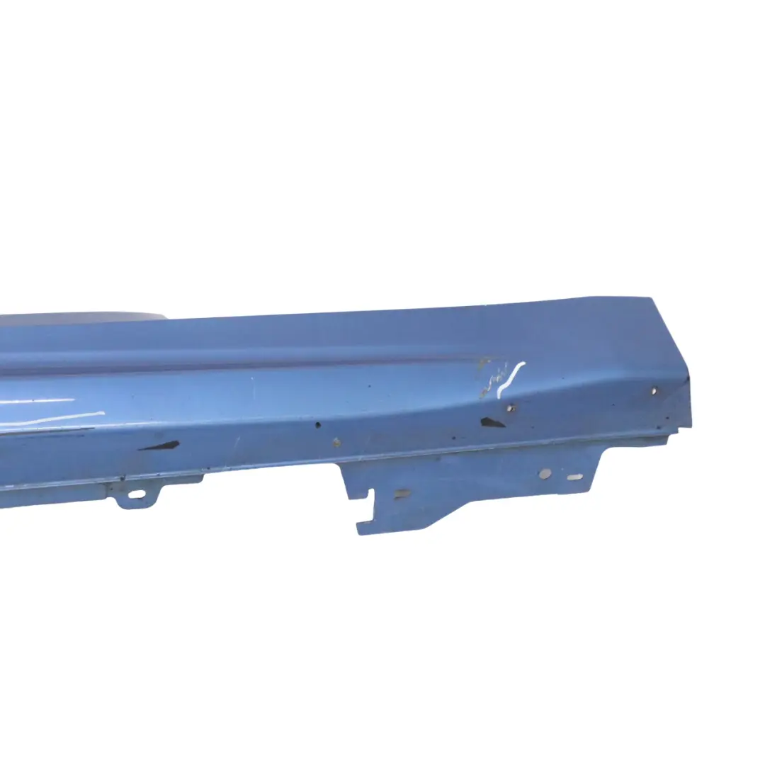 BMW F32 F33 Side Skirt M Sport Sill Strip Right O/S Estoril Blue Metallic B45 - SKU 8060848-EB3 - Part number 8060848