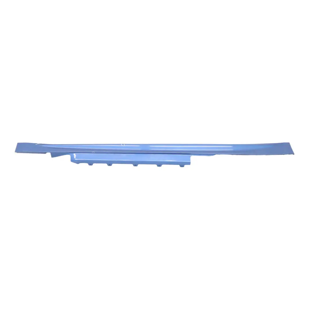 BMW F32 F33 Seitenschweller M Sport Schwellerleiste Rechts Estoril Blau - B45 - SKU 8060848-EB3 - Teilenummer 8060848