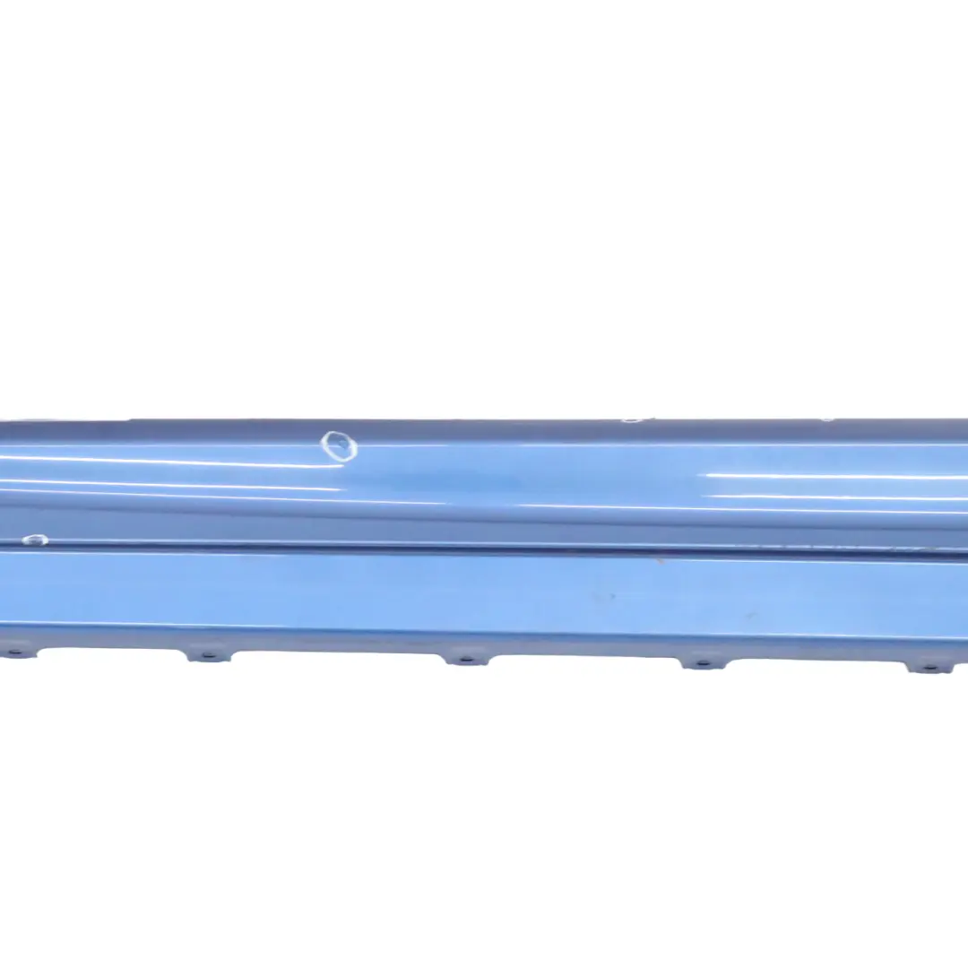BMW F32 F33 Seitenschweller M Sport Schwellerleiste Rechts Estoril Blau - B45 - SKU 8060848-EB3 - Teilenummer 8060848