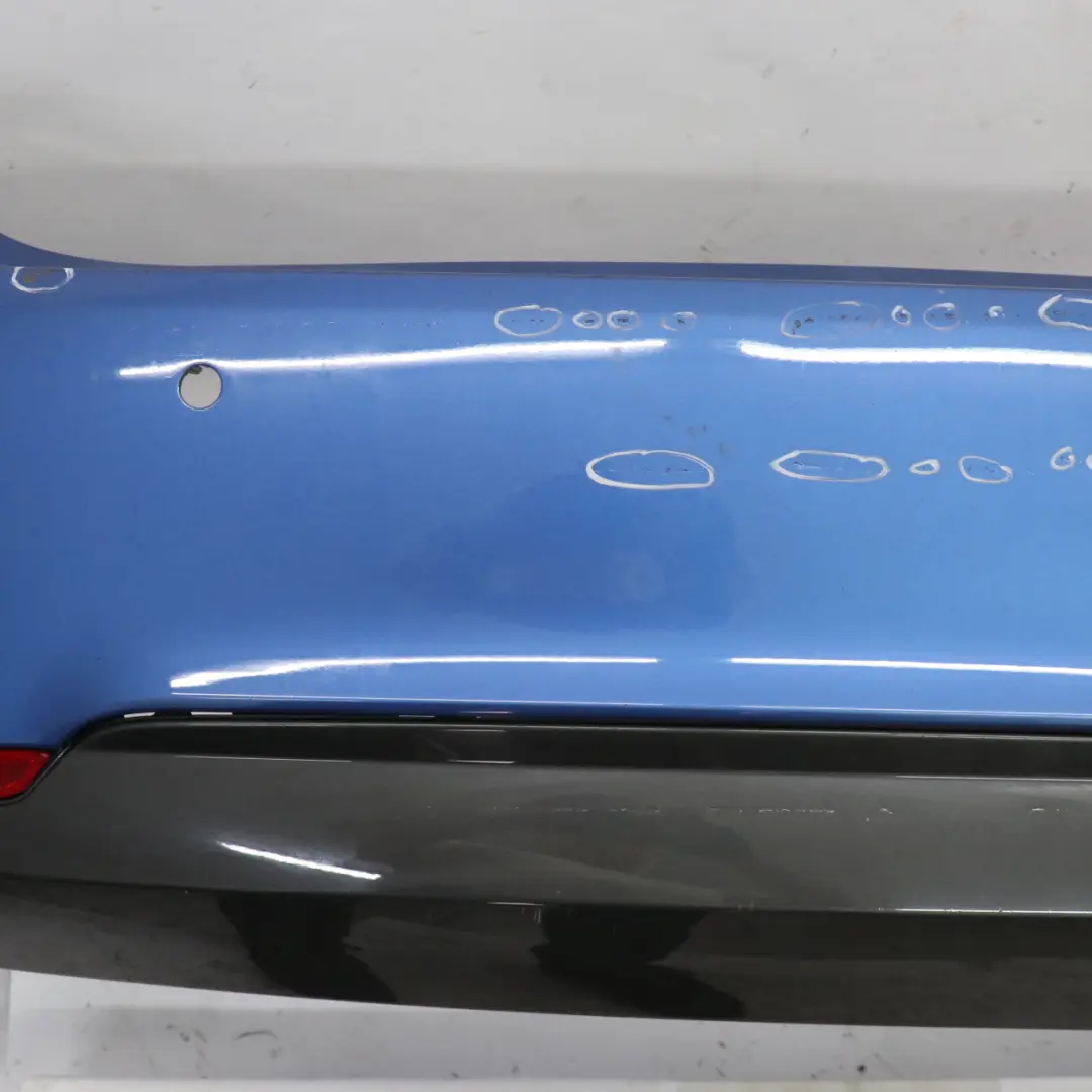 BMW F32 F33 Zderzak Tylny M-Pakiet PDC Estorilblau Niebieski Metalik - B45 - SKU 8060889-EB2 - Numer Części 8060889